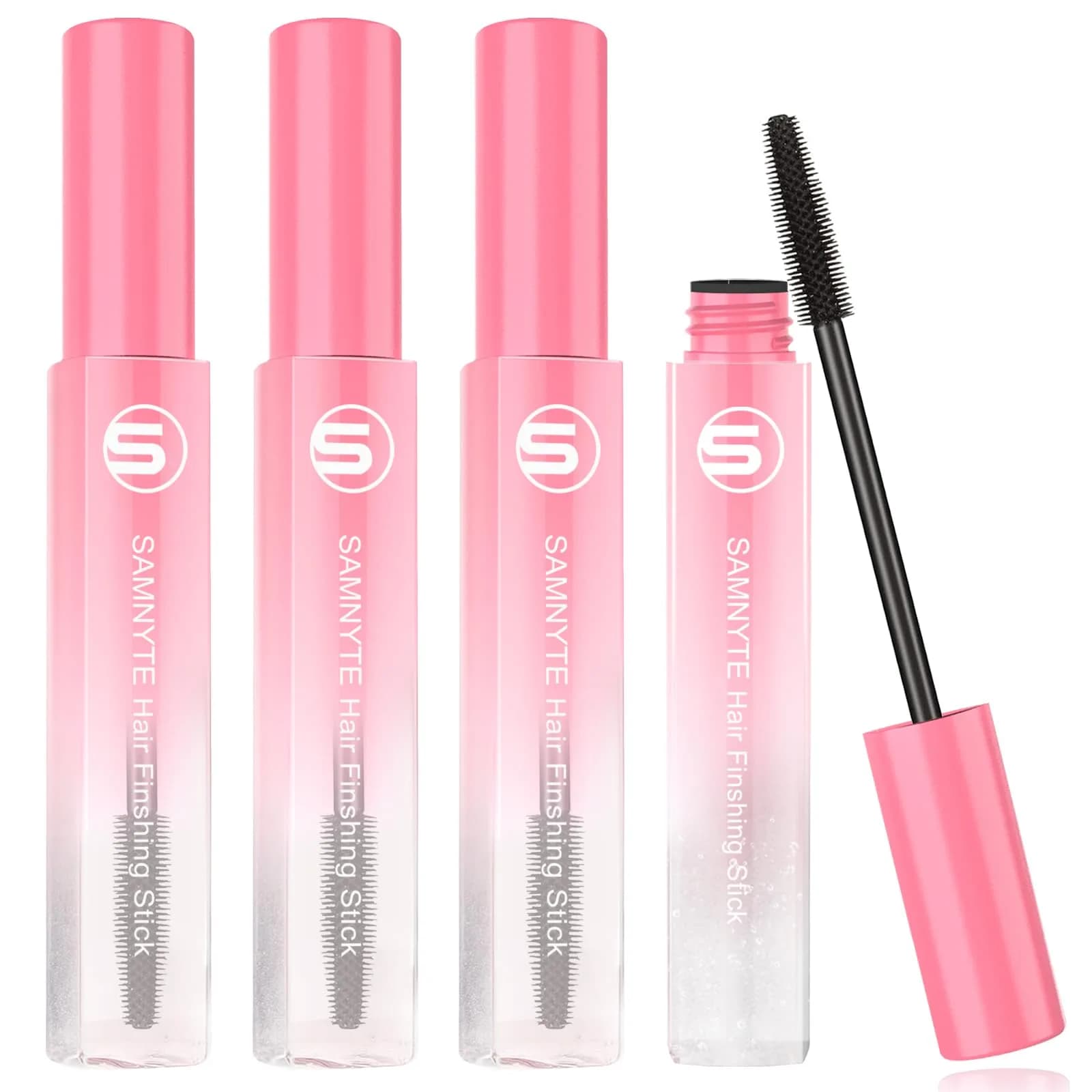 Samnyte Flyaways Hair Stick (4 Pack, 0.7 Fl Oz Each) | Tames Frizz, Adds Shine - main product image