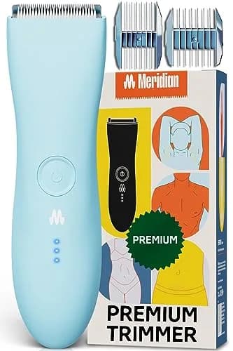 MERIDIAN The Trimmer Premium Body Hair Trimmer for Men & Women Sky | 12mm (0.47 in) thumbnail 1