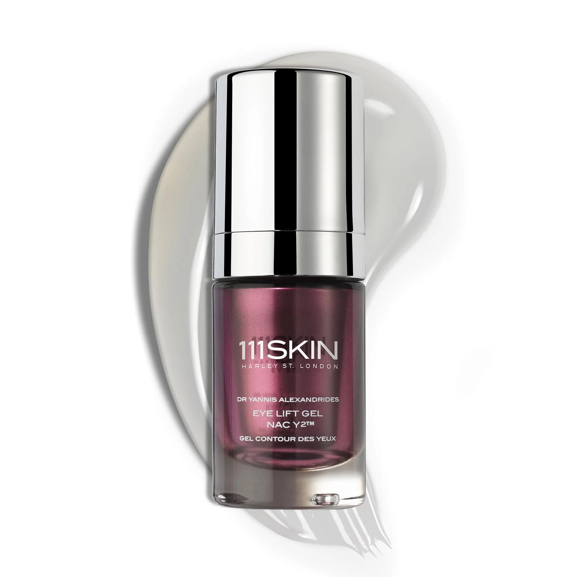 111SKIN Eye Lift Gel, Under Eye Gel for Dark Circles & Puffiness, 0.5 Fl Oz | Science-Led Anti-Aging Formula — Cranberry