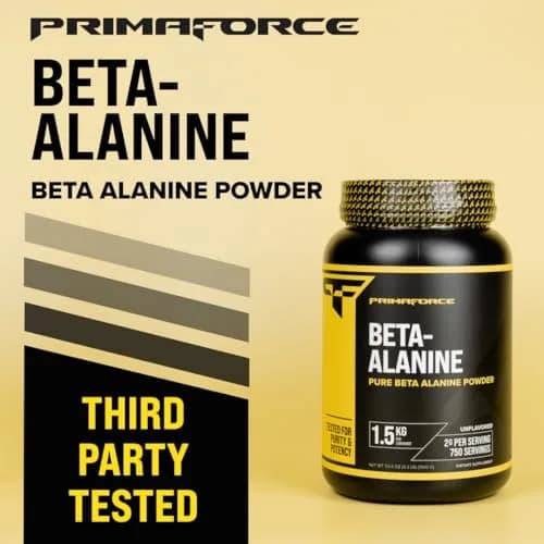 Primaforce Beta Alanine Powder 1.5 kg (3.31 lb) | NSF Certified GMP Compliant Facility thumbnail 5