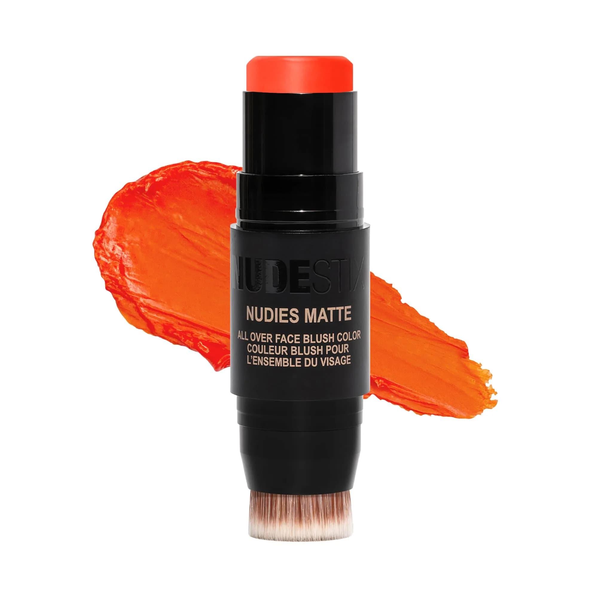 Nudestix Nudies Blush Stick 0.24 Ounce | Cream Blush for Cheeks, Eyes & Lips, Vegan, Travel-Friendly — Picante