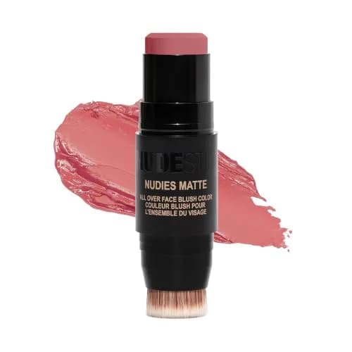 Nudestix Nudies Blush Stick 0.24 Ounce | Cream Blush for Cheeks, Eyes & Lips | Soft Matte Finish for a Natural Flush thumbnail 1
