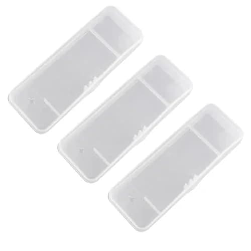 TorSor 3 Pack Manual Razor Travel Case Portable Hard Shell Box Organizer 15cm (5.91in) | Protects Shavers & Accessories thumbnail 1