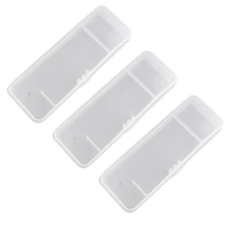 TorSor 3 Pack Manual Razor Travel Case Portable Hard Shell Box Organizer 15cm (5.91in) | Protects Shavers & Accessories thumbnail 3