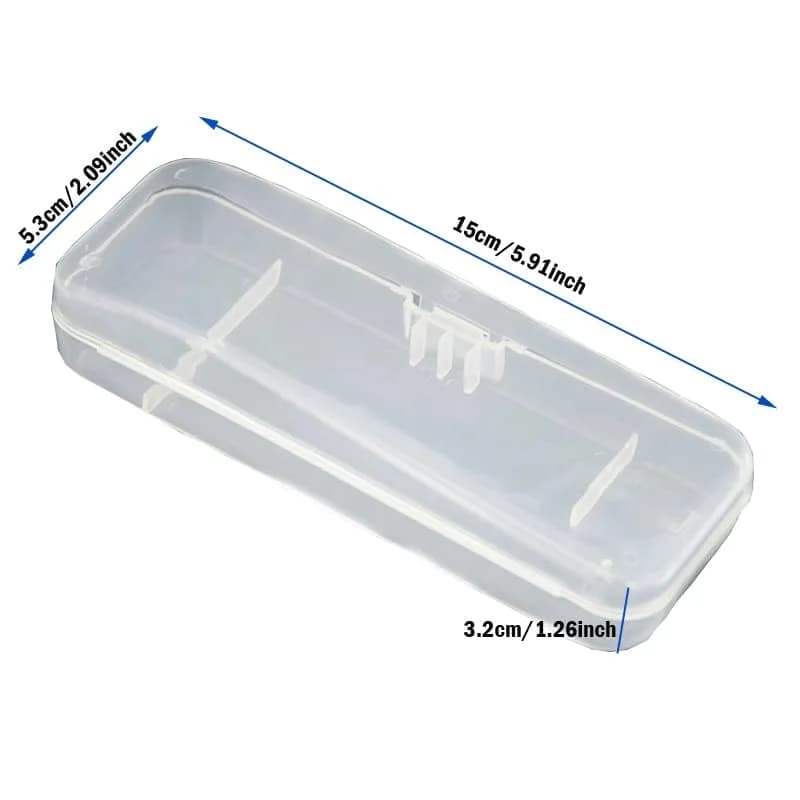 TorSor 3 Pack Manual Razor Travel Case Portable Hard Shell Box Organizer 15cm (5.91in) | Protects Shavers & Accessories thumbnail 7