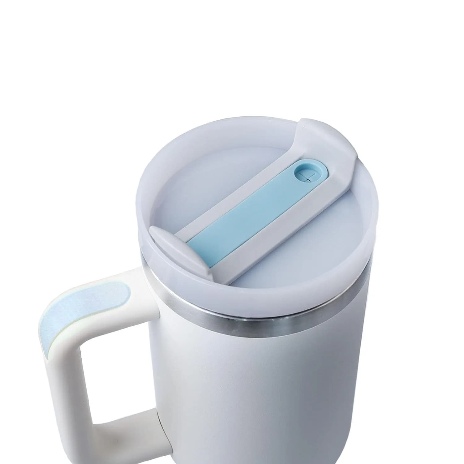 Horsdo 40oz Tumbler Lid - Fog Colour Replacement for Stanley Quencher 2.0 - view 4