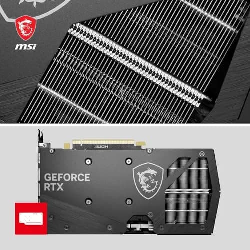 MSI GeForce RTX 4060 Ti GAMING X 8G Graphics Card | 8GB GDDR6 PCIe 4.0 Twin FROZR 9 RGB thumbnail 5