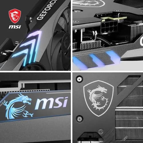 MSI GeForce RTX 4060 Ti GAMING X 8G Graphics Card | 8GB GDDR6 PCIe 4.0 Twin FROZR 9 RGB thumbnail 6