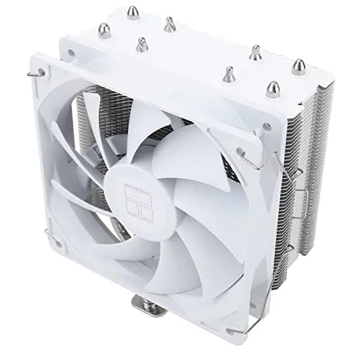Thermalright Assassin X 120 SE White CPU Air Cooler, 148mm Height | 4 Heat Pipes, TL-C12CW PWM Fan, S-FDB Bearing, AM4/AM5, Intel LGA1700/1851 thumbnail 1