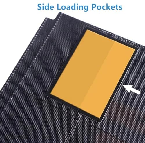 superaimi 1800 Pockets Trading Card Sleeves Pages, Double-Sided Binder Sheets 2.5" x 3.5" | Acid-Free Polypropylene thumbnail 7