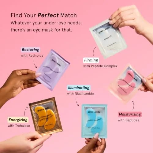 grace & stella Under Eye Mask 6 Pairs | Reduce Dark Circles, Puffy Eyes, Wrinkles thumbnail 6