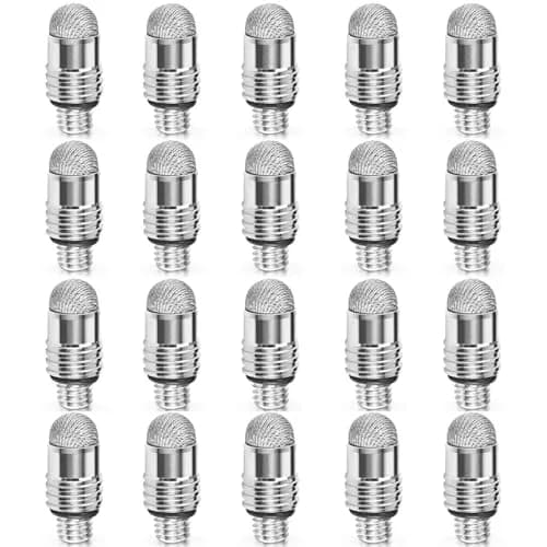 GUUGEI Mesh Fiber Replacement Tips for Touch-Screen Pen, Stylus Nibs (10 Pack) | High Precision, Soft & Screen-Safe thumbnail 1