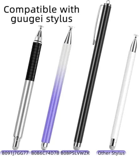 GUUGEI Mesh Fiber Replacement Tips for Touch-Screen Pen, Stylus Nibs (10 Pack) | High Precision, Soft & Screen-Safe thumbnail 3