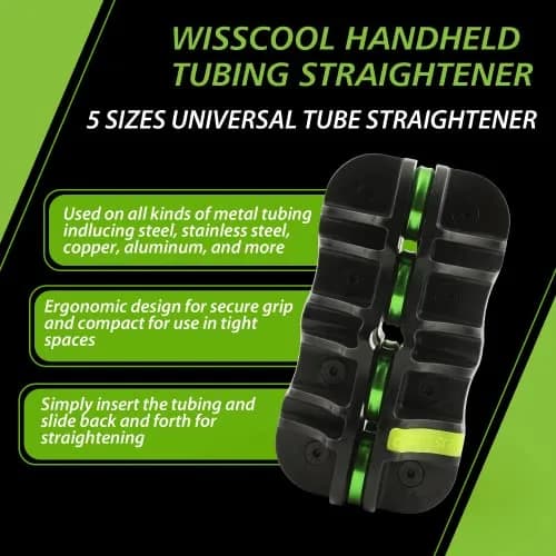 Wisscool 3/8" Tube Straightener Handheld Tubing Straightener | Precise, Durable, Versatile for Automotive & HVAC (70-120 chars) thumbnail 4