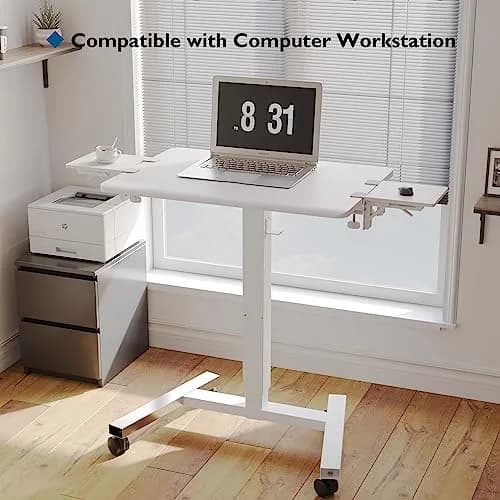 BONTEC Ergonomic Desk Extender Tray 9.5"x9.1" (24cm x 23cm) | Clamp-On Elbow Support for Office & Home Use thumbnail 5