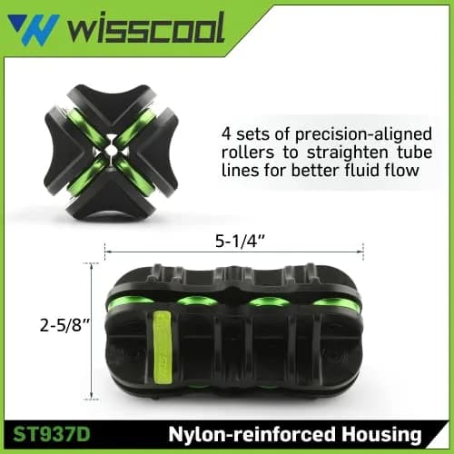 Wisscool 3/16" Copper Pipe Straightener for HVAC Brake and Fuel Lines | Precise, Durable, Versatile thumbnail 6