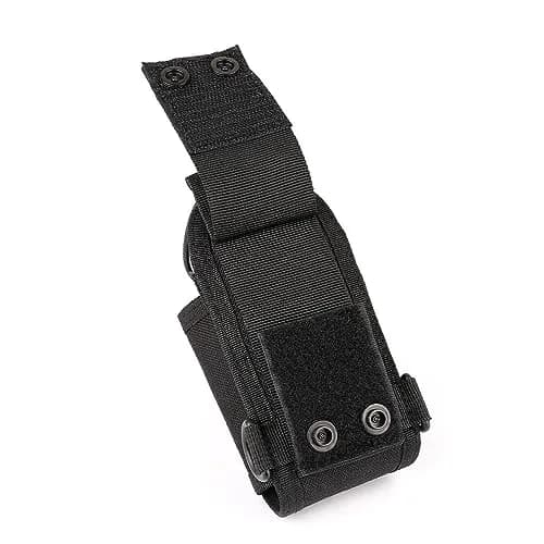 BANDARICOMM Tactical MOLLE Radio Pouch with Shoulder Strap | Nylon Radio Case for Police & Security thumbnail 5