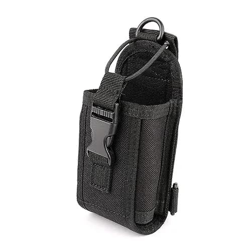 BANDARICOMM Tactical MOLLE Radio Pouch with Shoulder Strap | Nylon Radio Case for Police & Security thumbnail 3