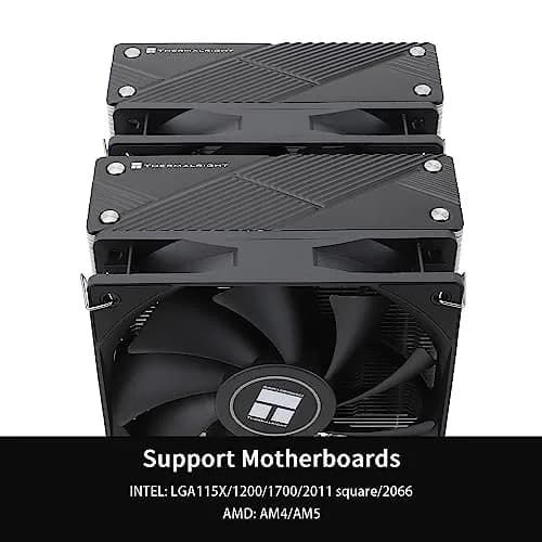 Thermalright Phantom Spirit 120 CPU Cooler Dual TL-C12B V2 PWM Fan 7 Heat Pipes 157mm Height | Compatible with Intel LGA1700/115X/1200/20XX/1851 & AMD AM4/AM5 thumbnail 3