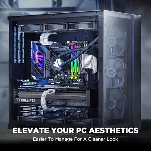 AsiaHorse 12VHPWR Cable Extension Kit, 30cm | Support RTX 40 GPUs & 600W Power thumbnail 3
