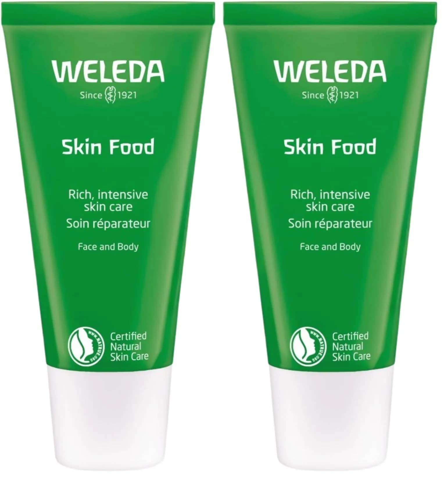 Weleda Skin Food Original Cream 25ml (0.811 Fl Oz) Pack of 2 | Deeply Replenishing for Dry Skin - main product image