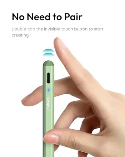 Metapen Pencil A8 Stylus for Apple iPad 2018-2026, 2X Faster Charge, Pixel Precision, Blue | 16.6cm (6.5in) thumbnail 8