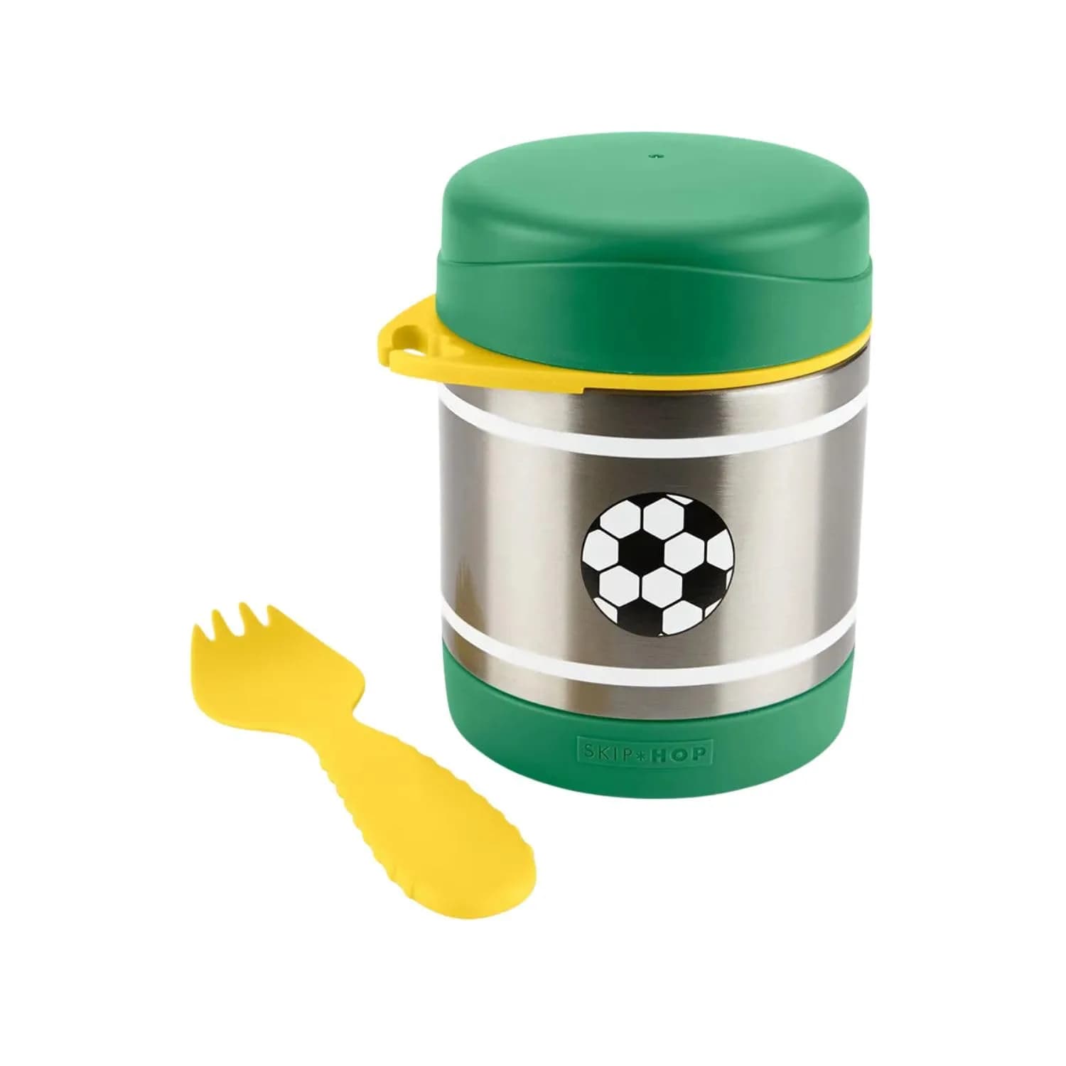 Skip Hop Insulated Baby Food Jar, Soccer, 325ml (11 fl oz) | Keeps Food Warm 7 Hrs, Cold 5 Hrs - view 4