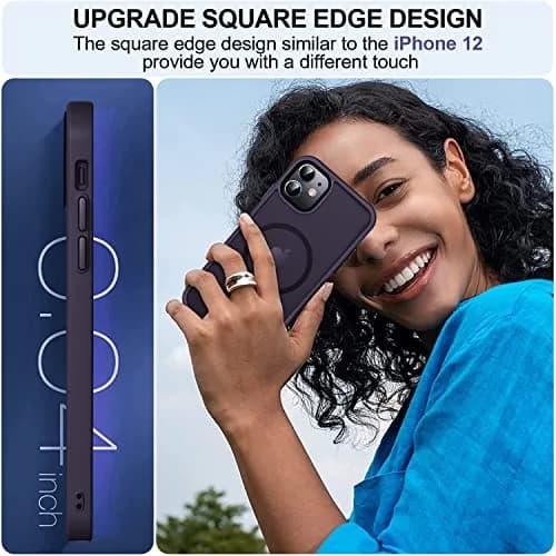 MOCCA Magnetic Shockproof Case for iPhone 11 6.1 inch Deep Purple | Magsafe Compatible & Drop-Proof thumbnail 6