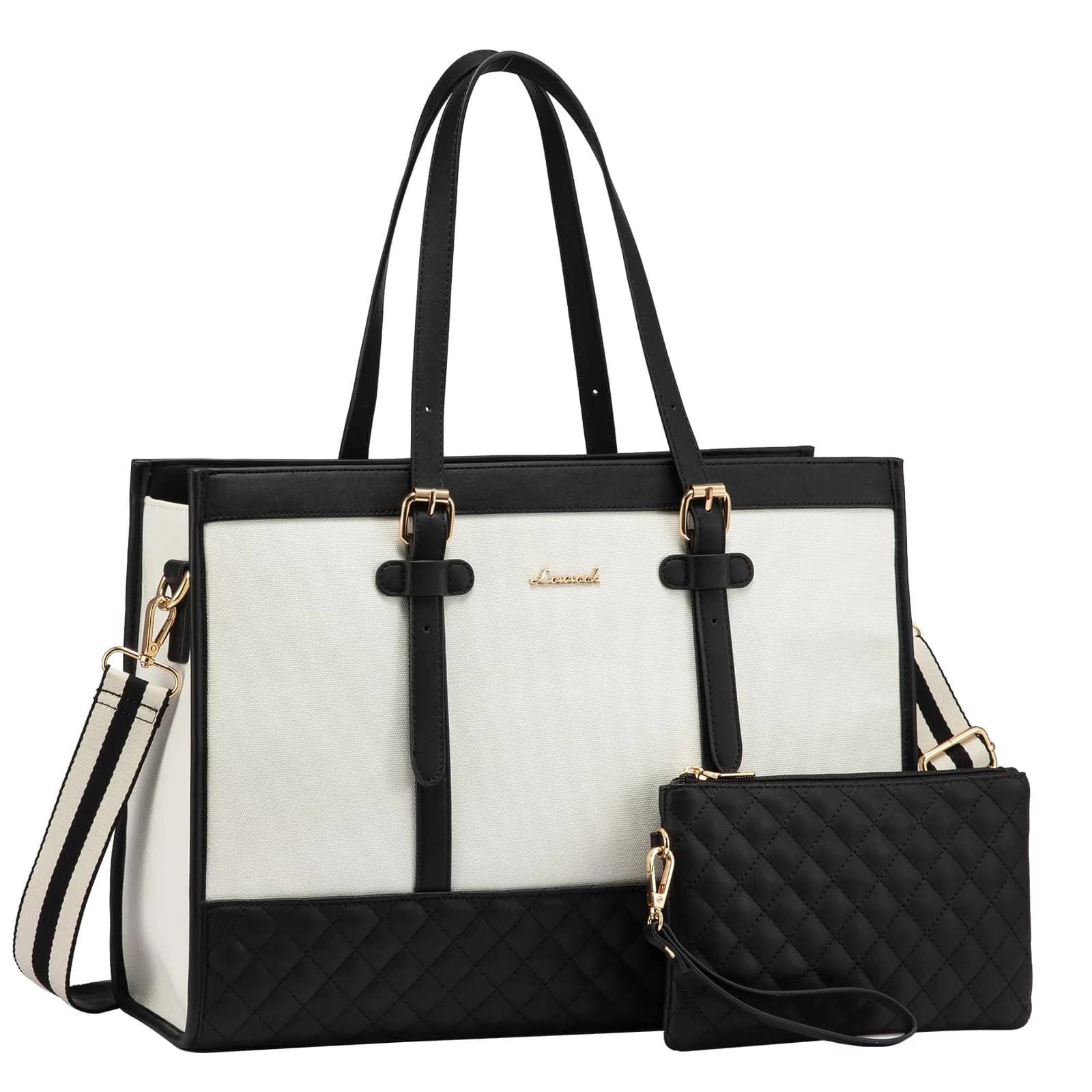 LOVEVOOK Laptop Tote Bag for Women, 15.6 Inch | Stylish & Functional, USA Import - main product image