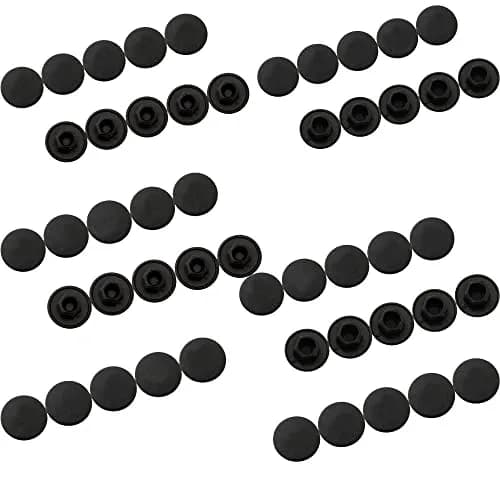 YehVeh Nylon Screw Cap Set (50 Pieces) M5 + M6 | Anti-Dust Hexagon Hole Caps for Allen Screws thumbnail 1