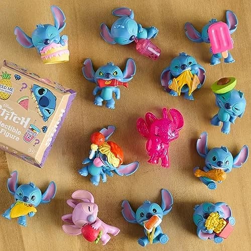 Just Play Disney Stitch Mini Figures 2-Pack | 2-inch Collectible Toy for Kids 3+ thumbnail 4