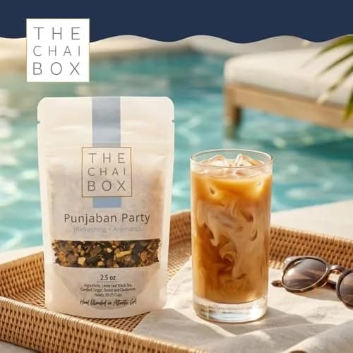 The Chai Box Traditional Ginger & Fennel Chai - 2.5 Oz | Organic Black Tea with Whole Spices thumbnail 9
