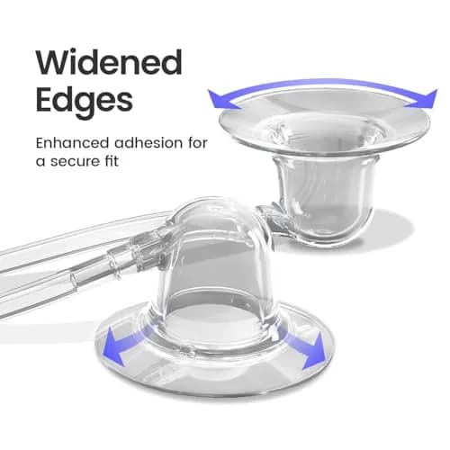 Rolevin 20mm Medium Suction Cups for Electric Nipple Corrector - 2 PCS | Silicone Breastfeeding Accessory thumbnail 4