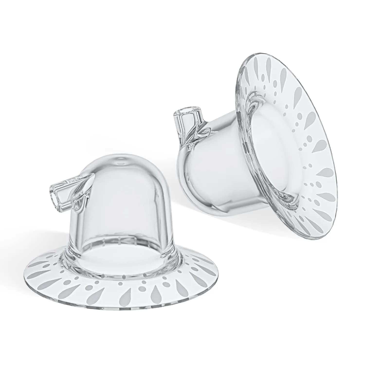 Rolevin 20mm Medium Suction Cups for Electric Nipple Corrector - 2 PCS | Silicone Breastfeeding Accessory - main product image