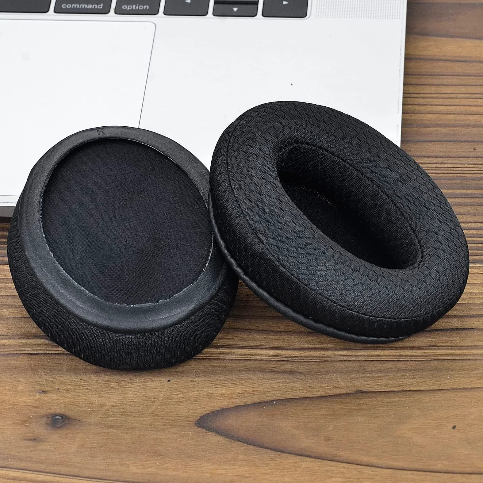 defean Breathable Fabric Replacement Ear Pads for Sennheiser HD 4.50BT, 4.40BT, 4.30G, 4.20S, 458BT, 450, 450BT, 350BT Headset | Noise Isolating Comfort - view 5