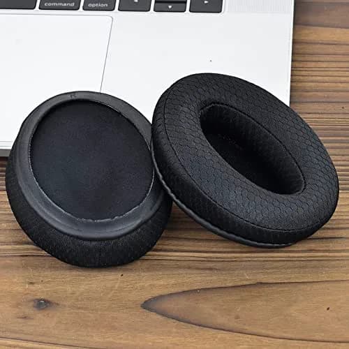 defean Breathable Fabric Replacement Ear Pads for Sennheiser HD 4.50BT, 4.40BT, 4.30G, 4.20S, 458BT, 450, 450BT, 350BT Headset | Noise Isolating Comfort thumbnail 5