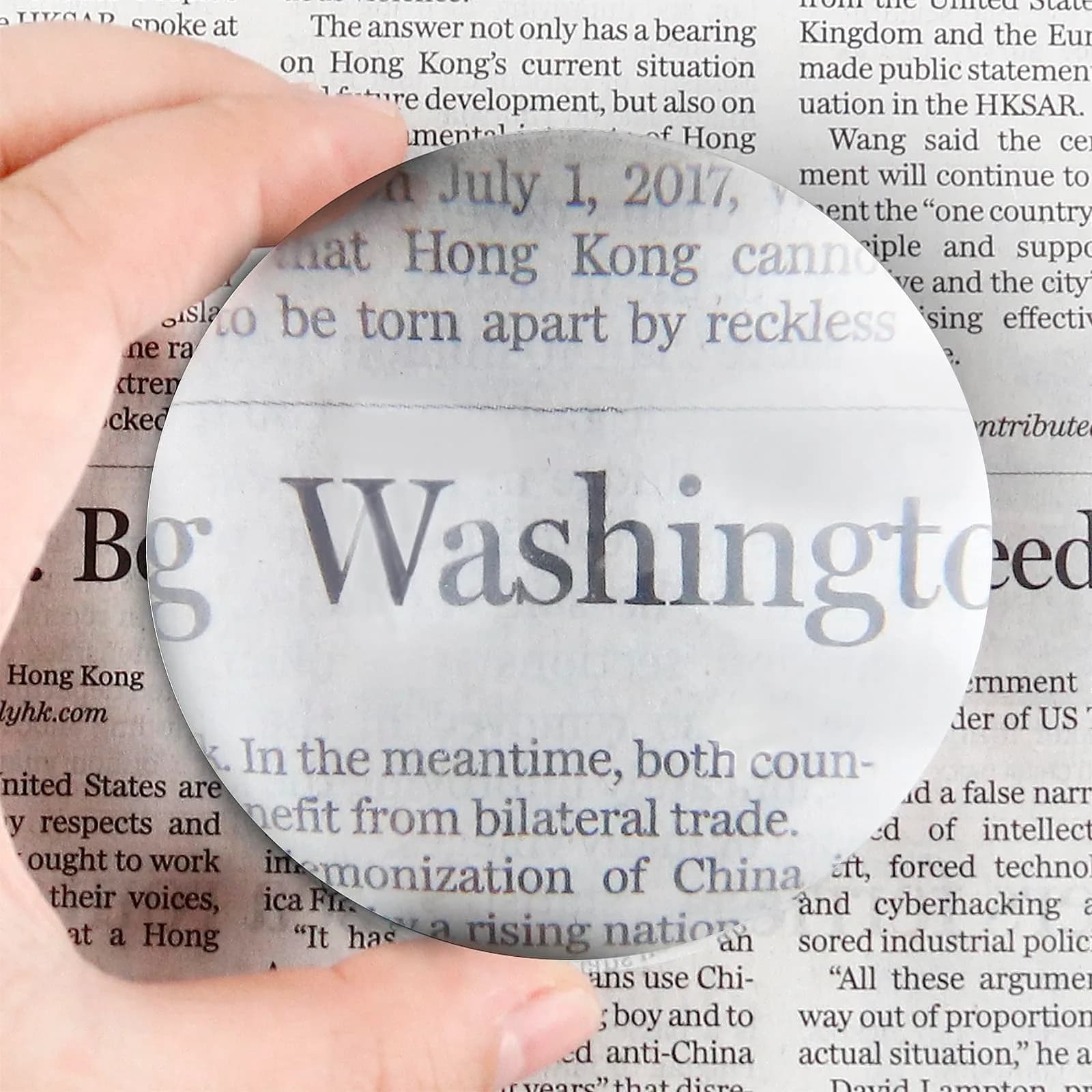 Dandelion 6X Dome Magnifying Glass Paperweight 7.62 cm (3 Inch) | Optical Clarity for Reading Maps & Books