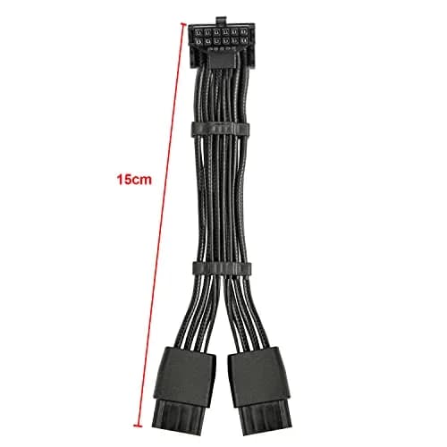 JOYJOM 12VHPWR 90° Adapter to 2X 8Pin | PCI-E 5.0 Extension for RTX 3090Ti & 4080 thumbnail 5
