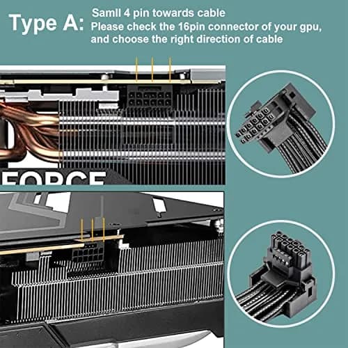 JOYJOM 12VHPWR 90° Adapter to 2X 8Pin | PCI-E 5.0 Extension for RTX 3090Ti & 4080 thumbnail 2