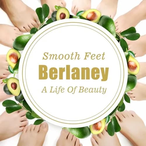 Berlaney Foot Peeling Mask for Dry Cracked Feet 3 Pairs | Exfoliating Peel with Shea Butter (60ml/2.03 Fl Oz) | Unisex thumbnail 7