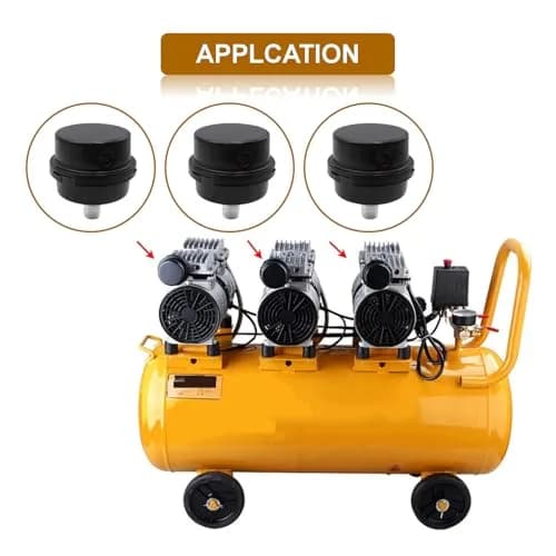 Joyangy 1/4" Metal Air Compressor Intake Filter Silencer Muffler | Noise Reduction & Dust Filtration thumbnail 6