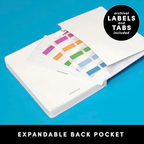 PAPERAGE Lined Journal Notebook Lavender 252 Pages 20cm x 14cm (8 in x 5.6 in) | Premium 100 GSM Acid-Free Paper thumbnail 5