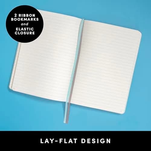 PAPERAGE Lined Journal Notebook Lavender 252 Pages 20cm x 14cm (8 in x 5.6 in) | Premium 100 GSM Acid-Free Paper thumbnail 3