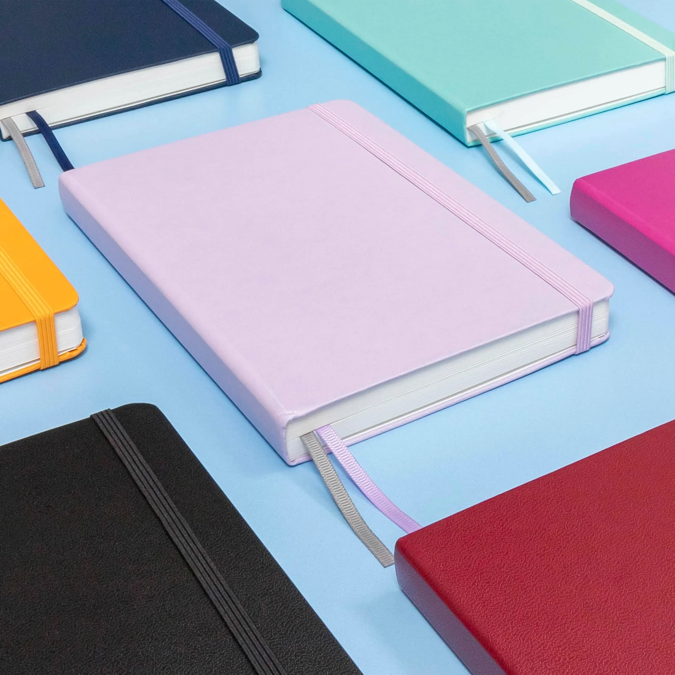 PAPERAGE Lined Journal Notebook Hardcover 252 Pages Navy | Acid-Free Paper for Smooth Writing - view 7