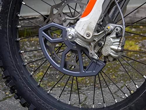 AltRider Front Rotor Guard Compatible with KTM/Husqvarna/GASGAS Dirt Bikes - CNC Aluminum - Triple Point Mount Full Leading Edge Protection - Light Weight Design thumbnail 6
