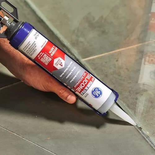 GE Silicone Tub & Tile Caulk for Kitchen & Bath, Clear, 10.1 fl oz | Waterproof & Flexible Sealant thumbnail 4