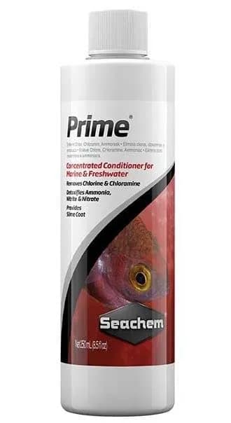 Seachem Prime Conditioner + Reducer 250 mL - For Fresh & Saltwater Aquariums - view 2
