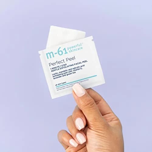 m-61 Perfect Peel Gentle Exfoliating Facial Peel, 30 Treatments | Light Daily Skin Resurfacing & Clarifying thumbnail 7