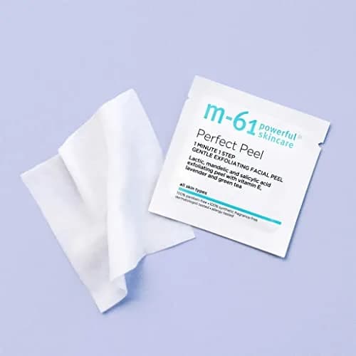 m-61 Perfect Peel Gentle Exfoliating Facial Peel, 30 Treatments | Light Daily Skin Resurfacing & Clarifying thumbnail 9