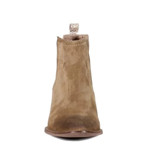 Diba True Stop By Metallic Pull On Casual Boots 9.5 M | Ankle Low Heel 1-2" with Western Flair thumbnail 4